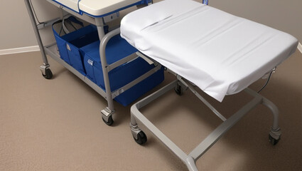 Hospital Tables, Instruments, Beds, Interiors, Devices