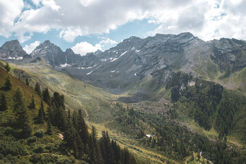 Alpenlandschaft im Kaunertal / Österreich