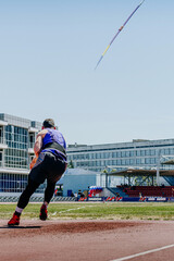men javelin throw is track and field event