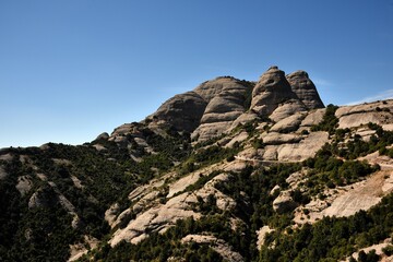 Santa Maria de Montserrat is an abbey of the Order of Saint Benedict located on the mountain of Montserrat in Monistrol de Montserrat, Catalonia, Spain.