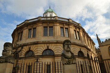 Oxford building with wonderful old architecture
