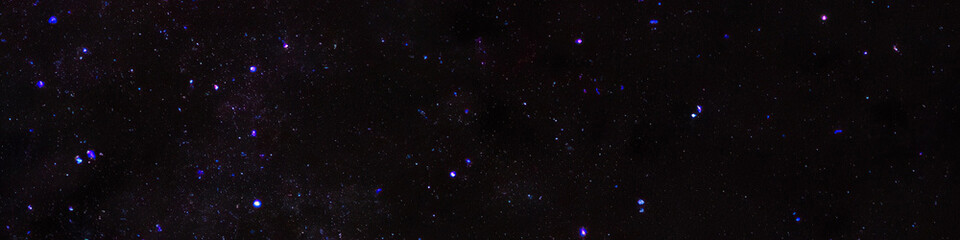 Fototapeta premium Night Sky with blue and white Stars, Cosmic Galaxy, Space and Universe Background