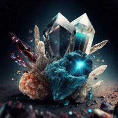 crystals of earth