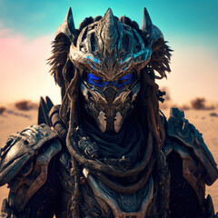 Fototapeta premium Fantasy Sci-fi Character,Fantasy Character .Generative Ai