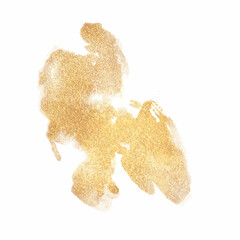 Gold sparkle ,splatter border,Gold Foil Frame Gold brush  stroke on transparent background.
