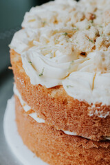 cake with cream