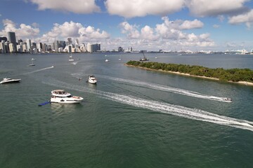 Obraz premium Photos with flyboard private luxury yachts jetski in Dubai