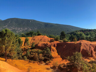 French Colorade ocres de Rustrel in France 9