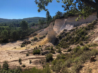 French Colorade ocres de Rustrel in France 5
