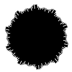 Fototapeta premium black and white of abstract background