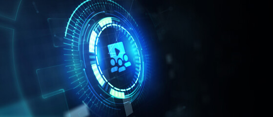 Business, Technology, Internet and network concept. E-learning education. Internet technology webinar online courses concept. 3d illustration