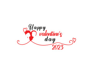 happy valentine's day design