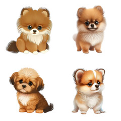 Cute Dog PNG Format With Transparent Background