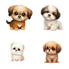 Cute Dog PNG Format With Transparent Background