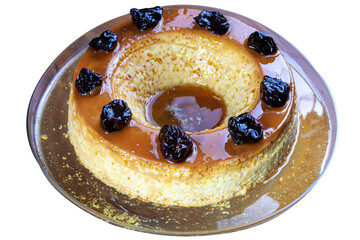 milk pudding in the bakery