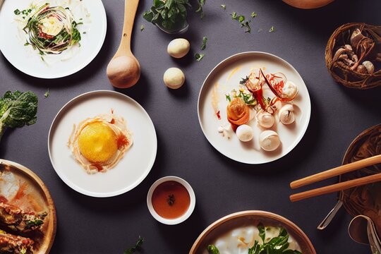 Wonderful Cooking Food Concept. Generative AI