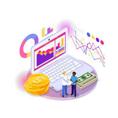 Financial Statistics People Composition