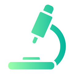 microscope gradient icon