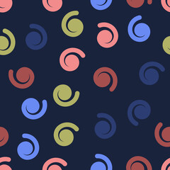 simple vector pattern geometric figures