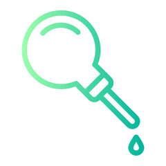 Pear enema gradient icon