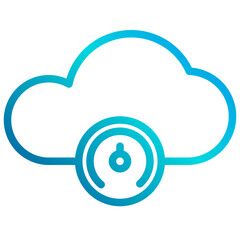 Atmospheric line icon