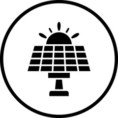 Solar Energy Icon Style