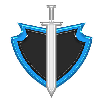 shield with swords