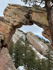 Hiking Royal Arch Trail In Boulder Colorado