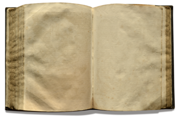 old book isolated