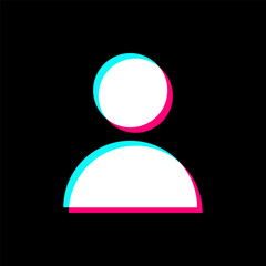 Avatar profile icon popular social network style