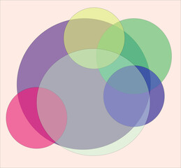 abstract background with circles