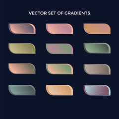 Fototapeta premium Soft and dusty color background. Modern screen vector design. Soft and dusty color gradients.