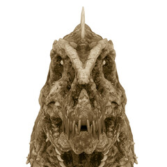 giganotosaurus is a zombie id profile picture front view © DM7