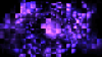 Square pattern purple gradient in dark