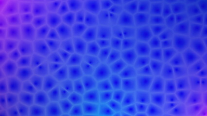 Blue cell nucleus animation background