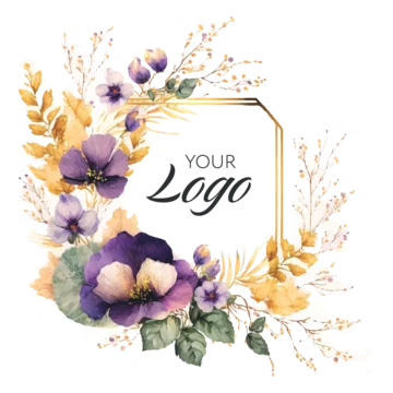 Vector flowers frame. Beautiful wreath. Elegant floral collection