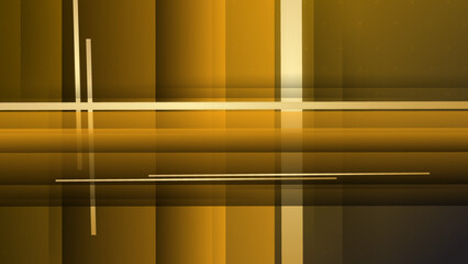 Abstract 3D brown bronze gold stripe background. Brown gradient abstract line geometric background. Vector illustration.