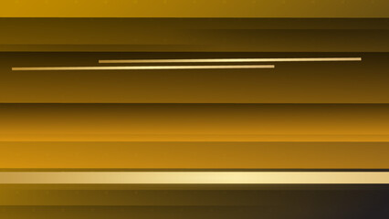 Abstract 3D brown bronze gold stripe background. Brown gradient abstract line geometric background. Vector illustration.