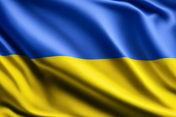 background Ukrainian flag textured blue and yellow