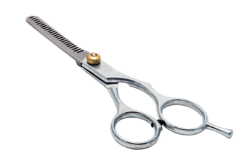 scissors hair cut isolated