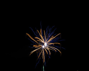 Obraz premium firework in the night sky