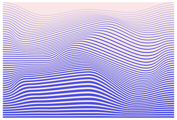 Plakat Abstract wave element for design.