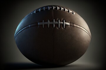 american football ball, black color, special for superbowl sunday