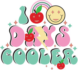 100 Days Of School Svg Design