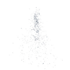 Shattered glass debris isolated transparent background 3d rendering
