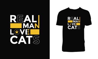 Cat T Shirt And Apparel Design 