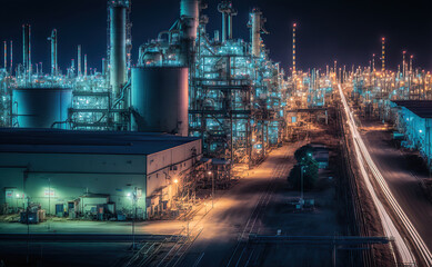 工場夜景, Generative AI