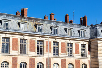 facade of a building in the center