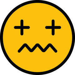 nervous and annoyed emoji