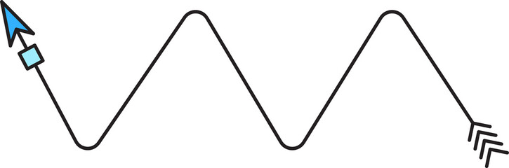 decorative arrow symbol